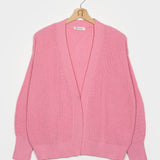 Rosa Ciliegio | Cardigan Donna Cotone Rigenerato Irma