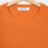 Arancio Becco d'Oca | Maglia Donna Lana Rigenerata Laura