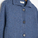 Blu Lapis | Cardigan Donna Cashmere Rigenerato Cecilia