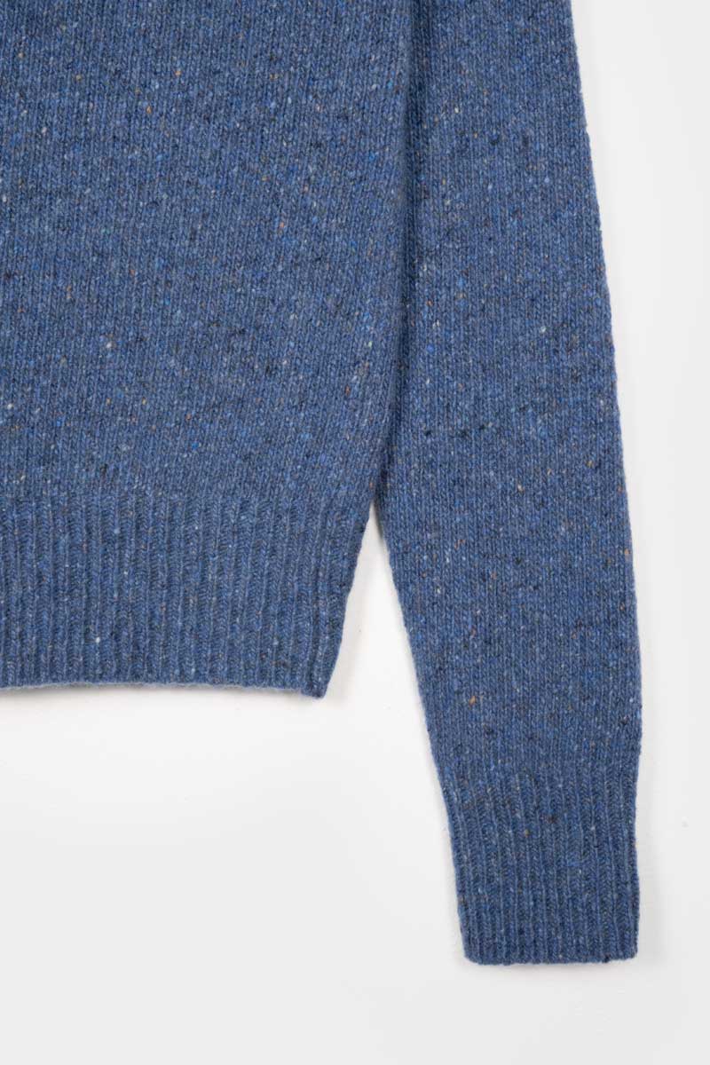 Blu Lapis | Cardigan Donna Cashmere Rigenerato Cecilia