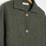 Verde Abete | Cardigan Donna Cashmere Rigenerato Cecilia