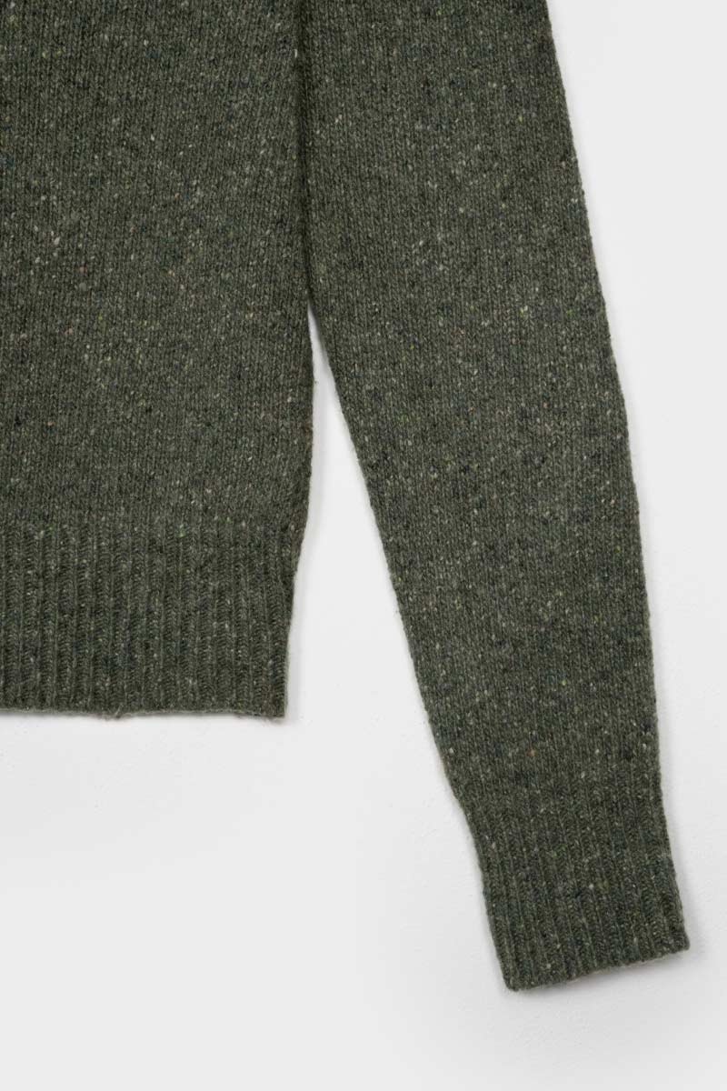 Verde Abete | Cardigan Donna Cashmere Rigenerato Cecilia