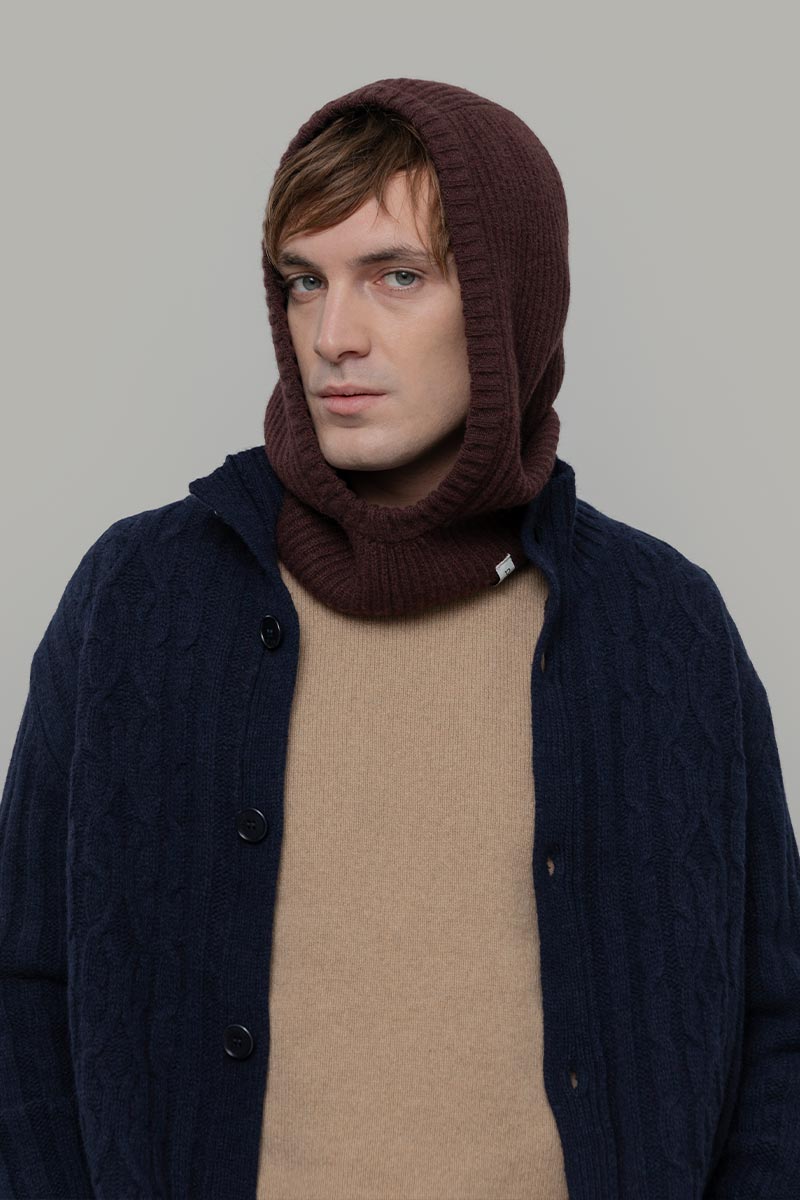 Cappello Cashmere rigenerato Marcello - Rifò Lab Moda circolare made in Italy