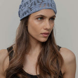 Bandana a Crochet Donna Cotone Riciclato Alexia - Rifò Lab Moda circolare made in Italy