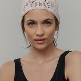 Bandana a Crochet Donna Cotone Riciclato Alexia - Rifò Lab Moda circolare made in Italy