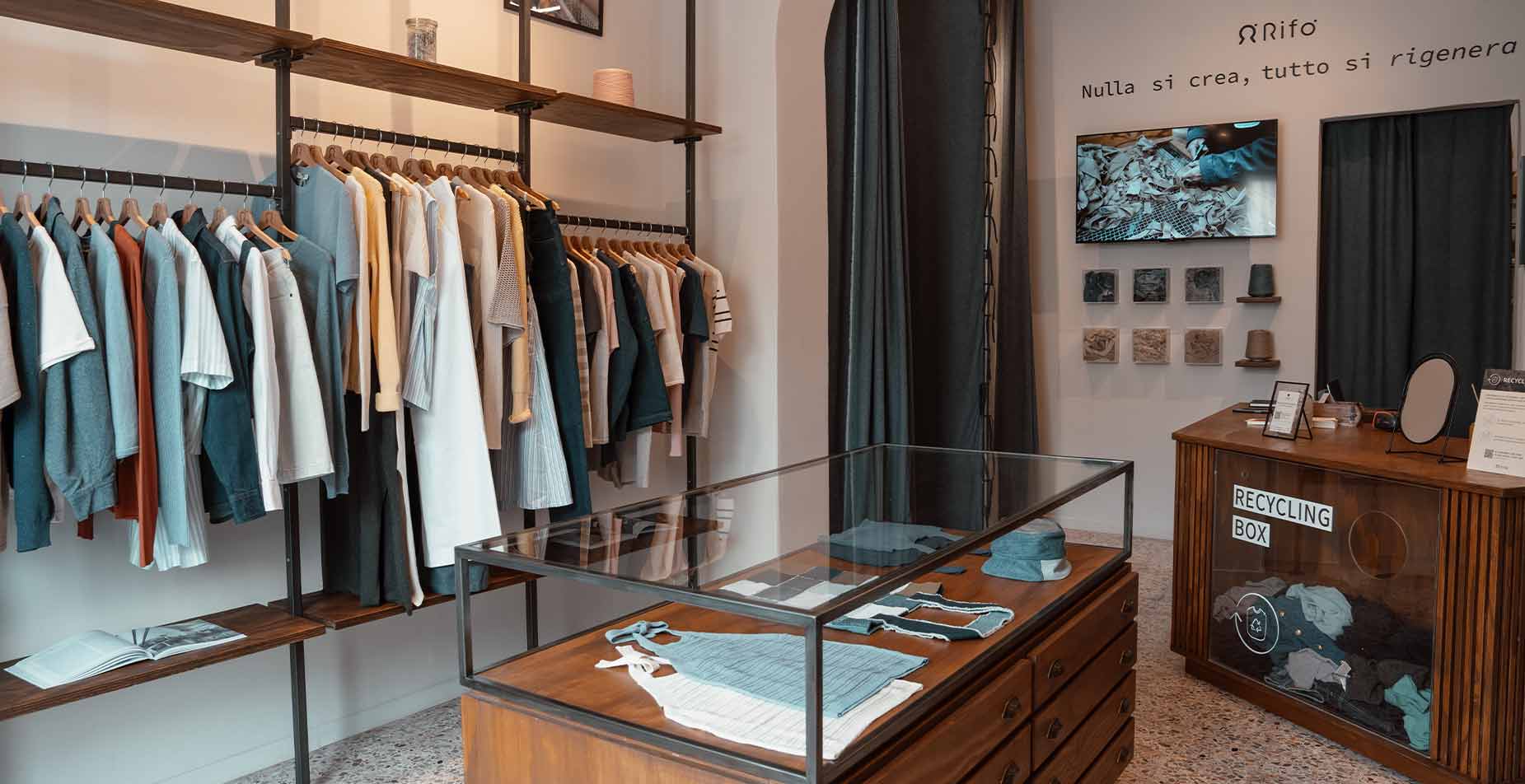 negozio-Rifo-Milano-Wagner-negozio-abbigliamento-sostenibile-moda-circolare-made-in-Italy