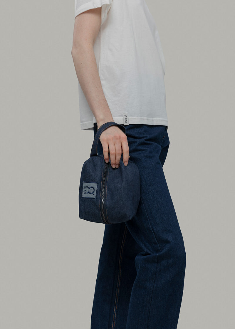 Pochette Jeans Jacky borsello beauty denim rigenerato - Rifò