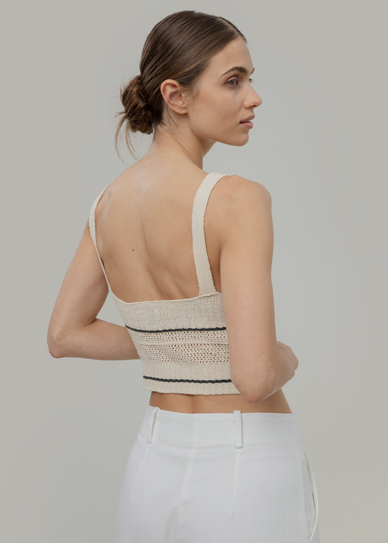 Top Cotone Zero Waste Virna Bianco - Rifò