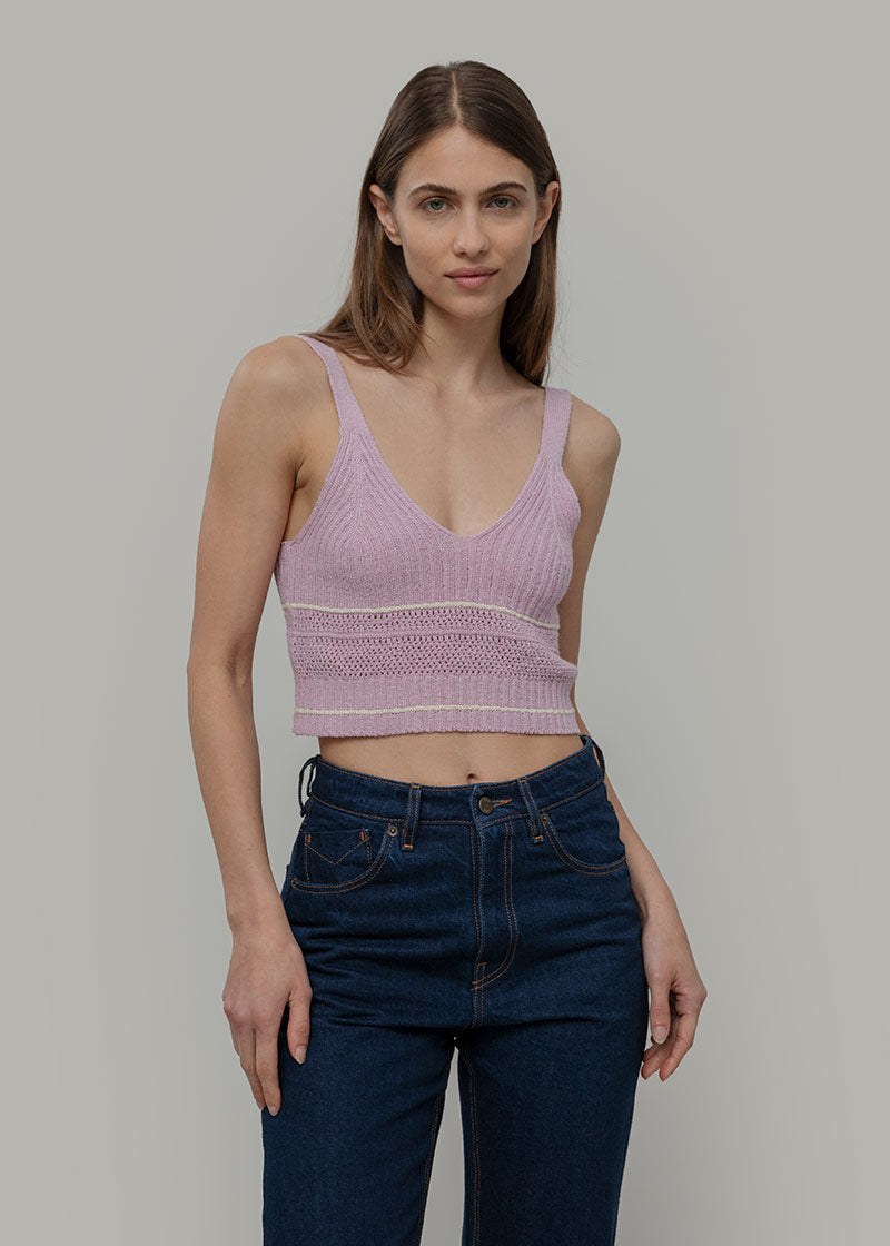 Top Cotone Zero Waste Virna Rosa - Rifò