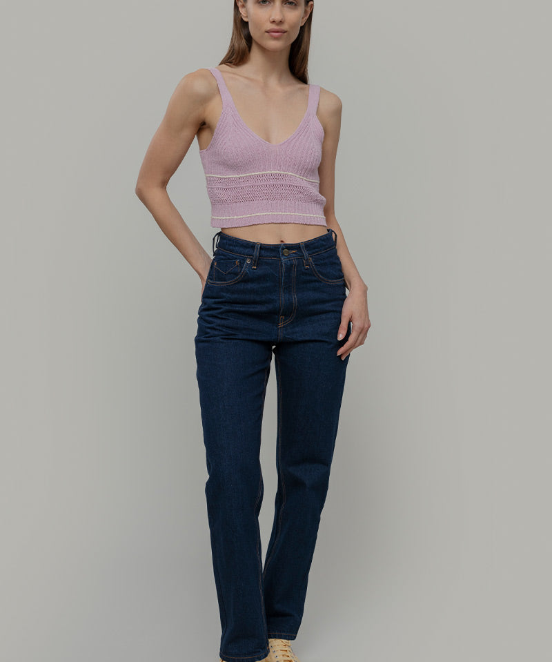 Top Cotone Zero Waste Virna Rosa - Rifò