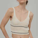 Top Cotone Zero Waste Virna Bianco - Rifò