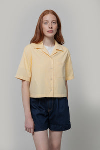 Camicia Bowling a Righe Donna Cotone Inghirami Marta - Rifò Lab Moda circolare made in Italy