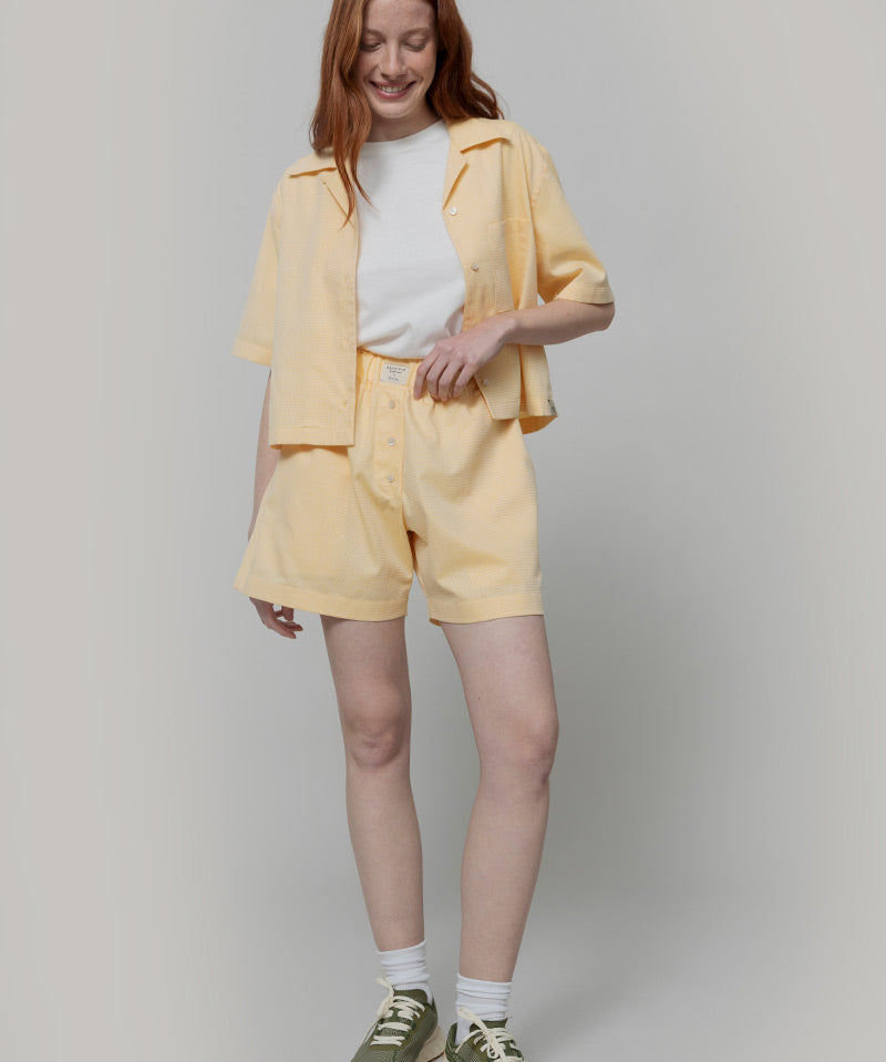 Camicia Bowling a Righe Donna Cotone Inghirami Marta - Rifò Lab Moda circolare made in Italy