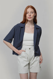 Camicia Donna Maniche Corte Viscosa Sveva - Inghirami x Rifò