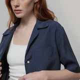 Camicia Donna Maniche Corte Viscosa Sveva - Inghirami x Rifò