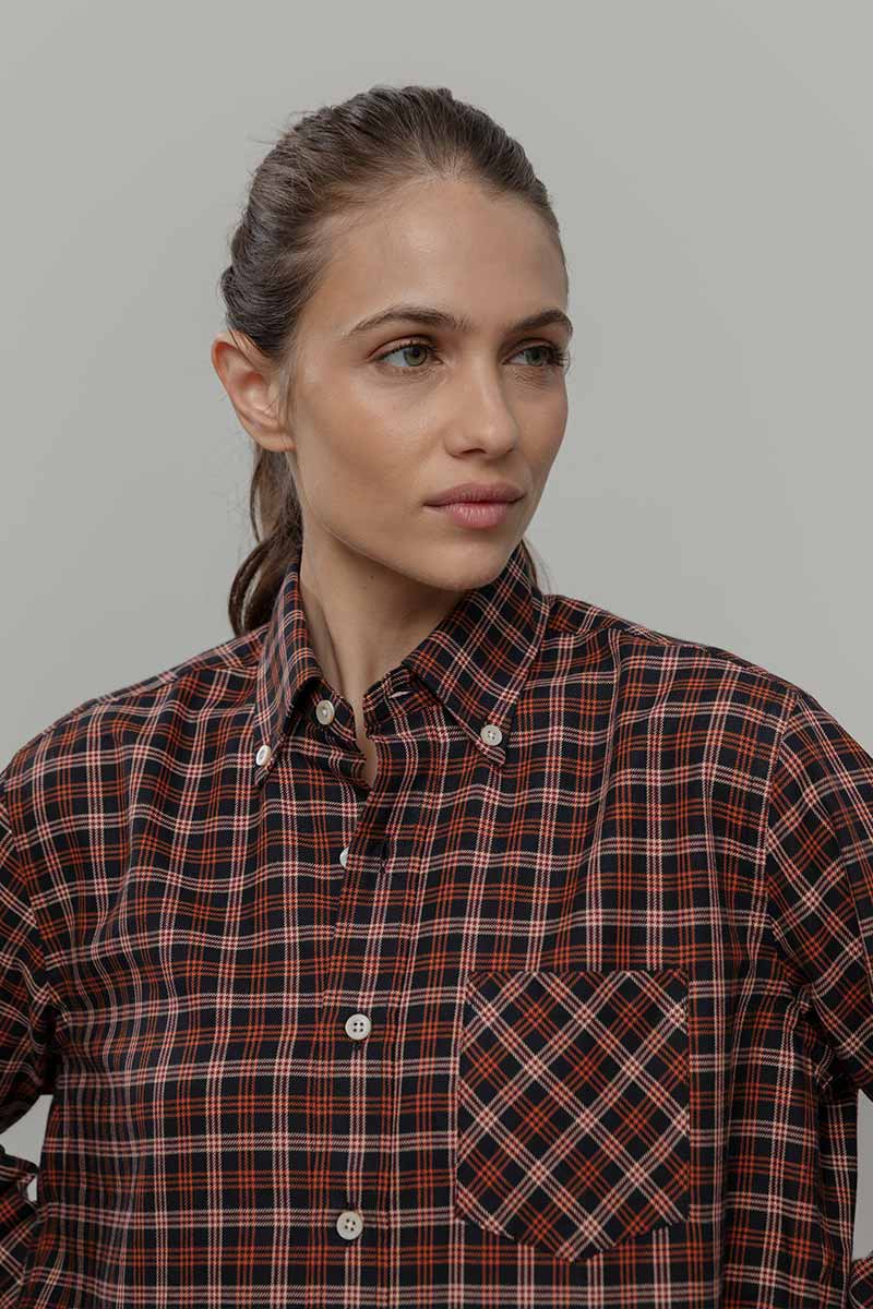 Camicia Boyfriend Inghirami Stefania- Rifò Lab Moda circolare made in Italy 