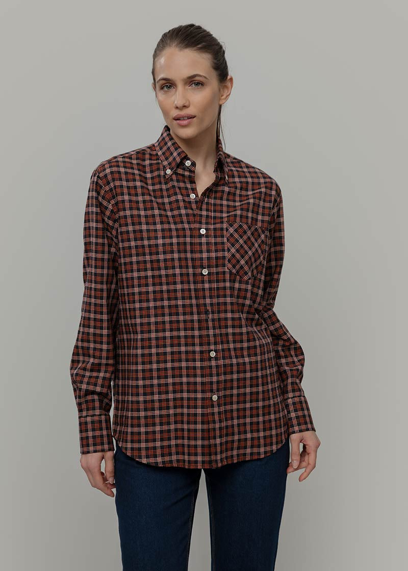 Camicia Boyfriend Inghirami Stefania- Rifò Lab Moda circolare made in Italy 