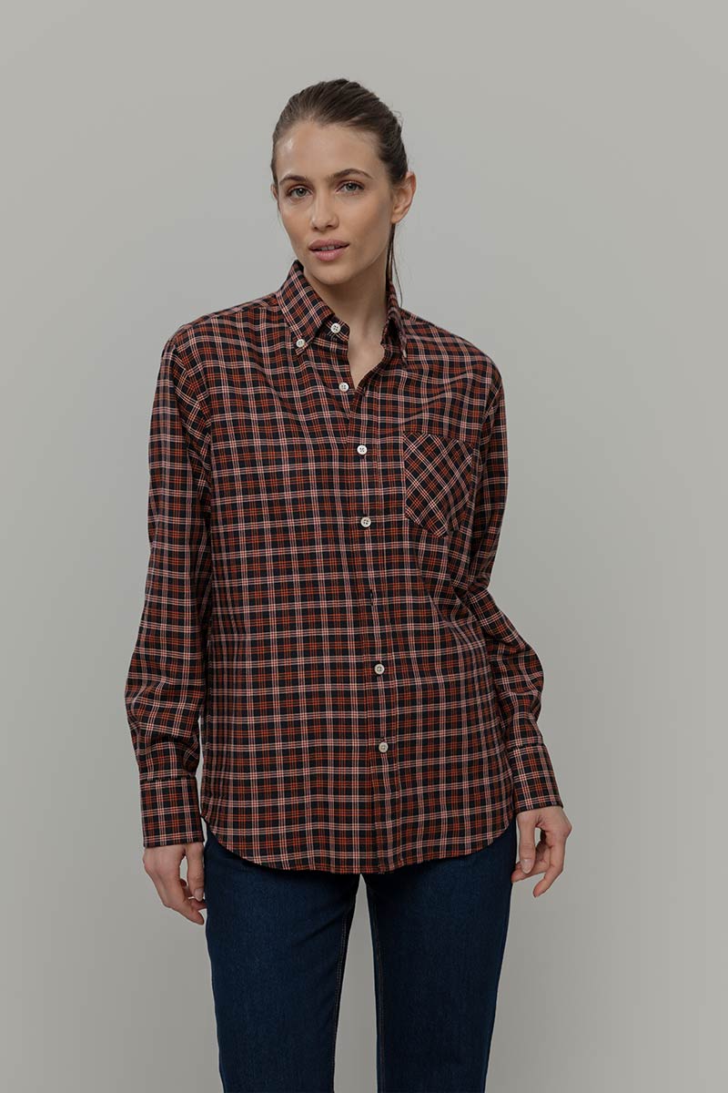 Camicia Boyfriend Inghirami Stefania- Rifò Lab Moda circolare made in Italy 