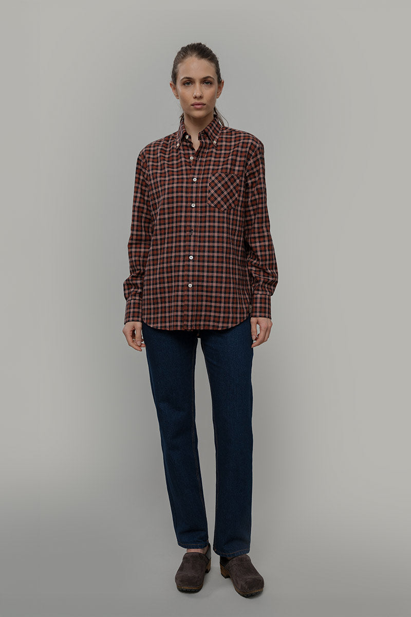 Camicia Boyfriend Inghirami Stefania- Rifò Lab Moda circolare made in Italy 