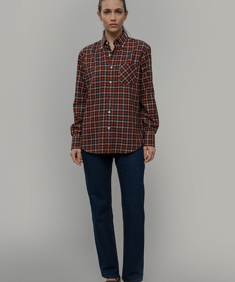 Camicia Boyfriend Inghirami Stefania- Rifò Lab Moda circolare made in Italy 