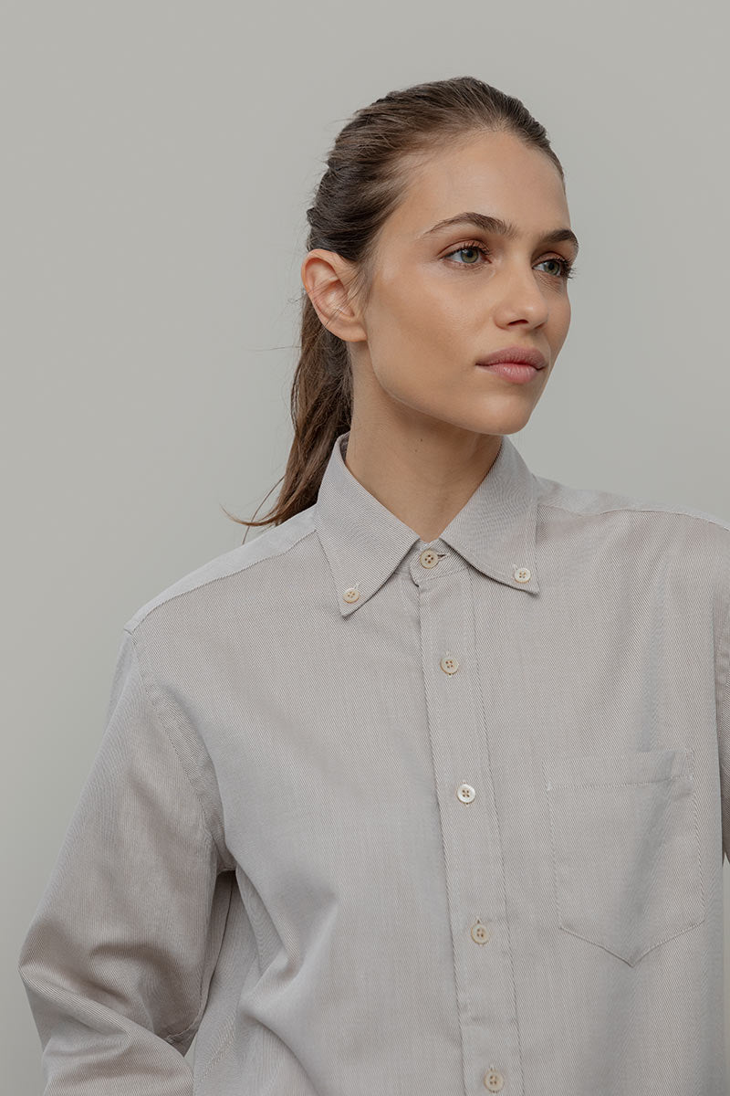 Camicia Boyfriend Inghirami Stefania- Rifò Lab Moda circolare made in Italy 