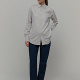 Camicia Boyfriend Inghirami Stefania- Rifò Lab Moda circolare made in Italy 