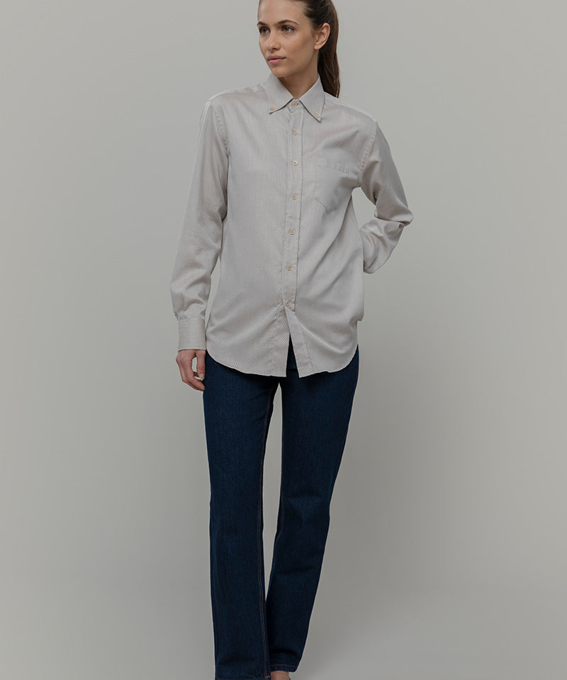 Camicia Boyfriend Inghirami Stefania- Rifò Lab Moda circolare made in Italy 