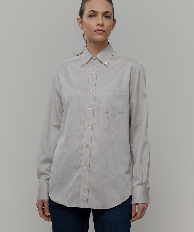 Camicia Boyfriend Inghirami Stefania- Rifò Lab Moda circolare made in Italy 