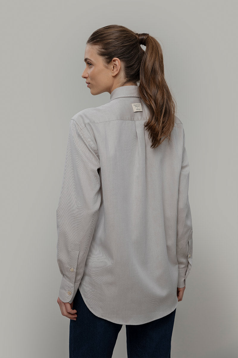Camicia Boyfriend Inghirami Stefania- Rifò Lab Moda circolare made in Italy 