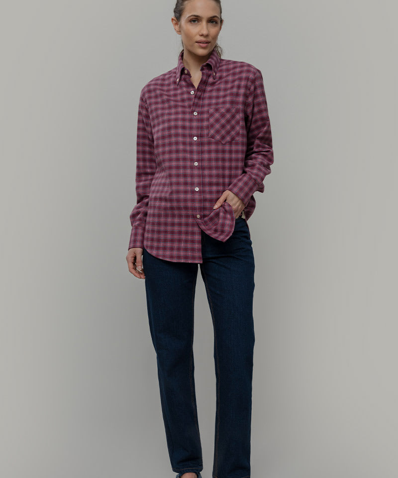 Camicia Boyfriend Inghirami Stefania- Rifò Lab Moda circolare made in Italy 