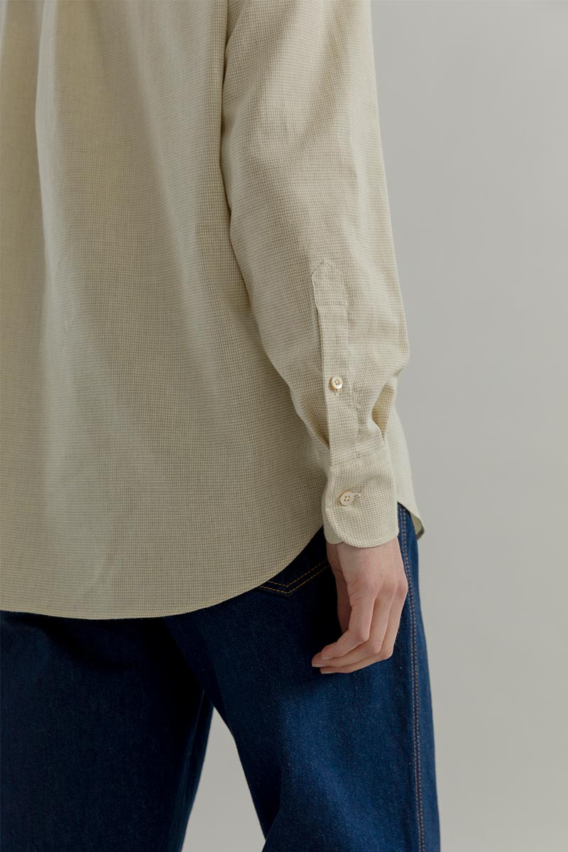 Camicia Donna Quadretti Cotone Inghirami Stefania - Rifò Lab Moda circolare made in Italy 