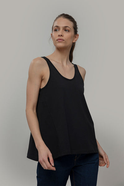Débardeur Femme Trina Turk - Noir Taille M - Maille, Dos Découpé, Rembourré - Neuf