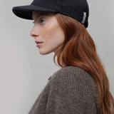 Cappello Baseball Panno Lana Rigenerata Ted Grigio - Rifò Lab Moda circolare made in Italy