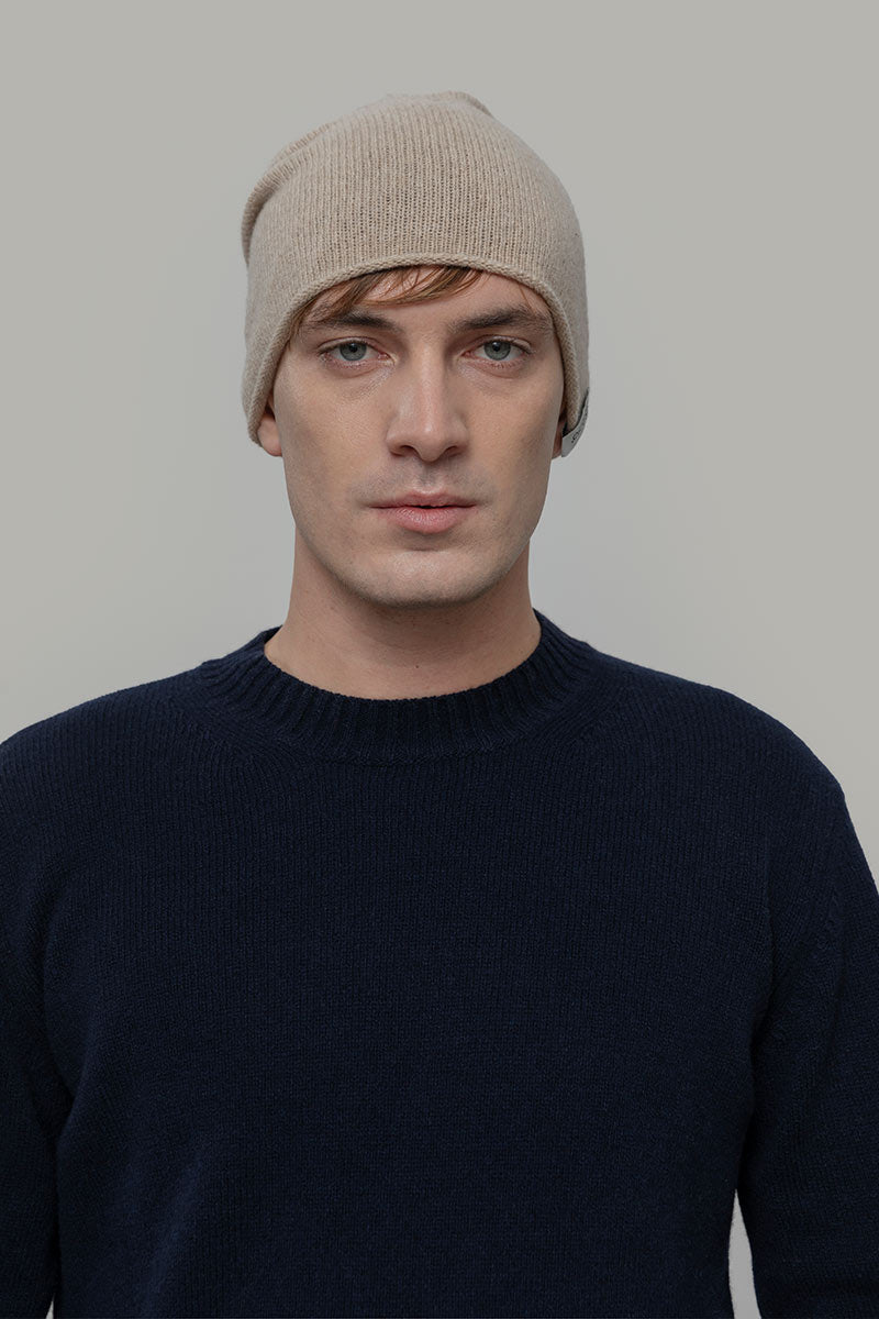 Beanie Cappello Lana Rigenerata Unisex Frank - Rifò Lab Moda circolare made in Italy