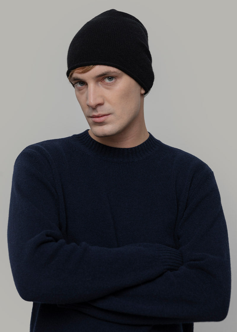 Beanie Cappello Lana Rigenerata Unisex Frank - Rifò Lab Moda circolare made in Italy