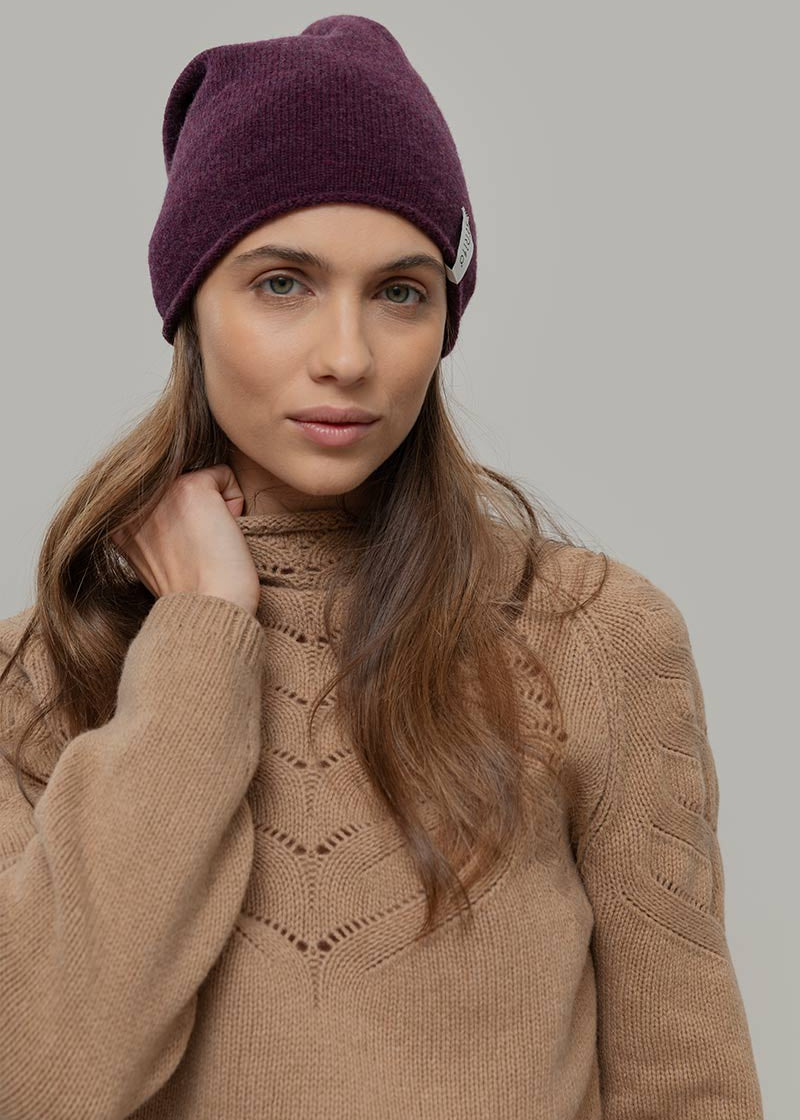 Beanie Cappello Lana Rigenerata Unisex Frank - Rifò Lab Moda circolare made in Italy
