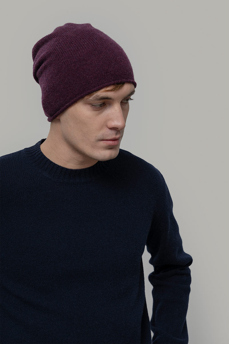 Beanie Cappello Lana Rigenerata Unisex Frank - Rifò Lab Moda circolare made in Italy
