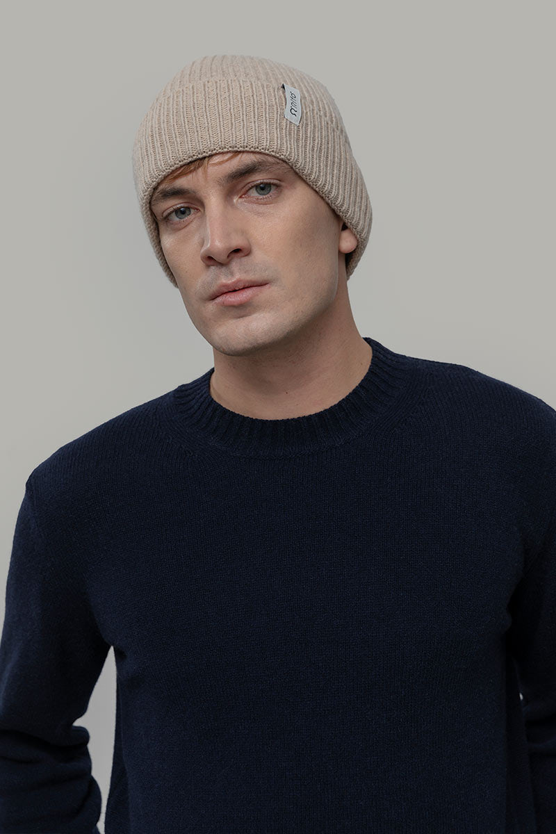 Cappello Cashmere rigenerato Marcello - Rifò Lab Moda circolare made in Italy