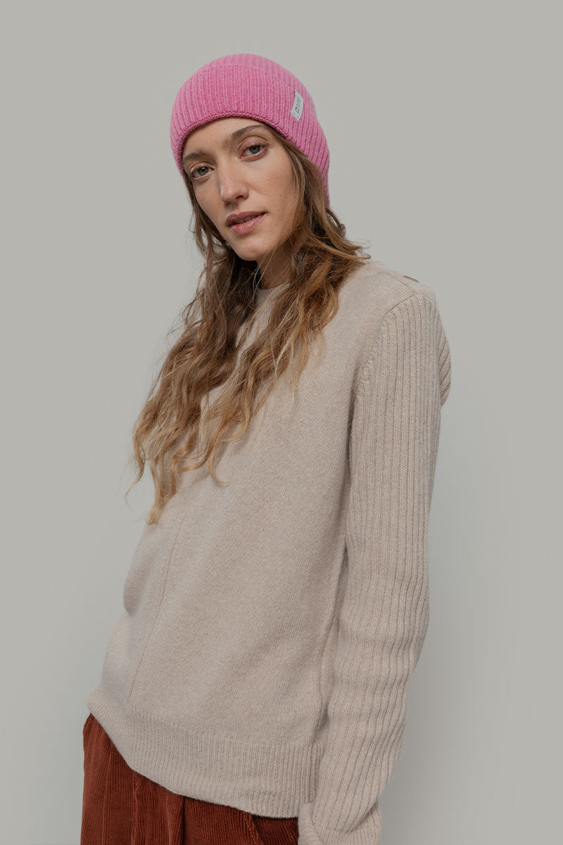 Cappello Cashmere rigenerato Marcello - Rifò Lab Moda circolare made in Italy