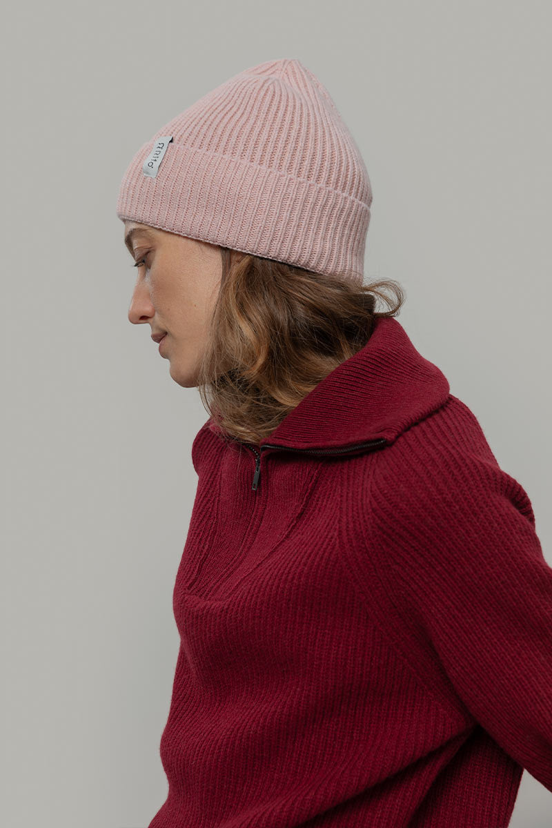 Cappello Cashmere rigenerato Marcello - Rifò Lab Moda circolare made in Italy