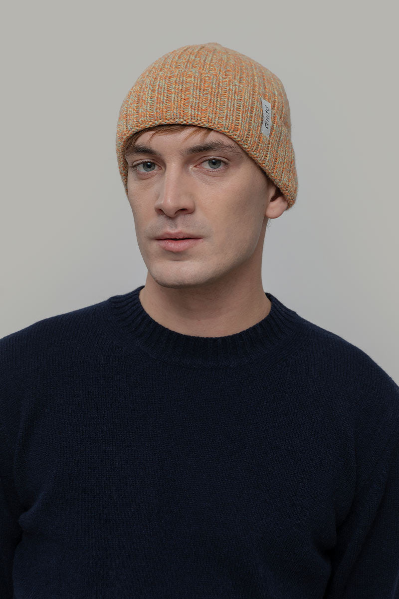 Beanie Cappello Cashmere Rigenerato Galileo - Rifò Lab Moda circolare made in Italy