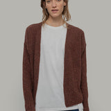Maglia Donna Cashmere Rigenerato Eloisa Arancio - Rifò Lab Moda circolare made in Italy