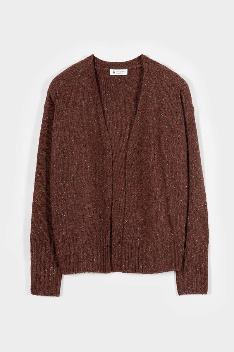 Maglia Donna Cashmere Rigenerato Eloisa Arancio - Rifò Lab Moda circolare made in Italy