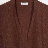 Maglia Donna Cashmere Rigenerato Eloisa Arancio - Rifò Lab Moda circolare made in Italy