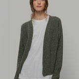 Maglia Donna Cashmere Rigenerato Eloisa Verde - Rifò Lab Moda circolare made in Italy