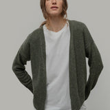 Maglia Donna Cashmere Rigenerato Eloisa Verde - Rifò Lab Moda circolare made in Italy