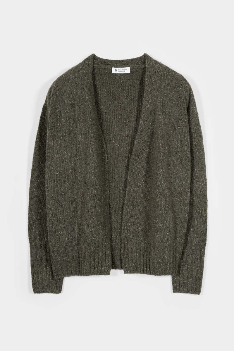 Maglia Donna Cashmere Rigenerato Eloisa Verde - Rifò Lab Moda circolare made in Italy