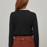 Cardigan Donna Cashmere Mafalda - Rifò Lab Moda circolare made in Italy
Nero Ardesia