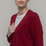 Cardigan con bottoni Donna Cashmere Rigenerato Tosca