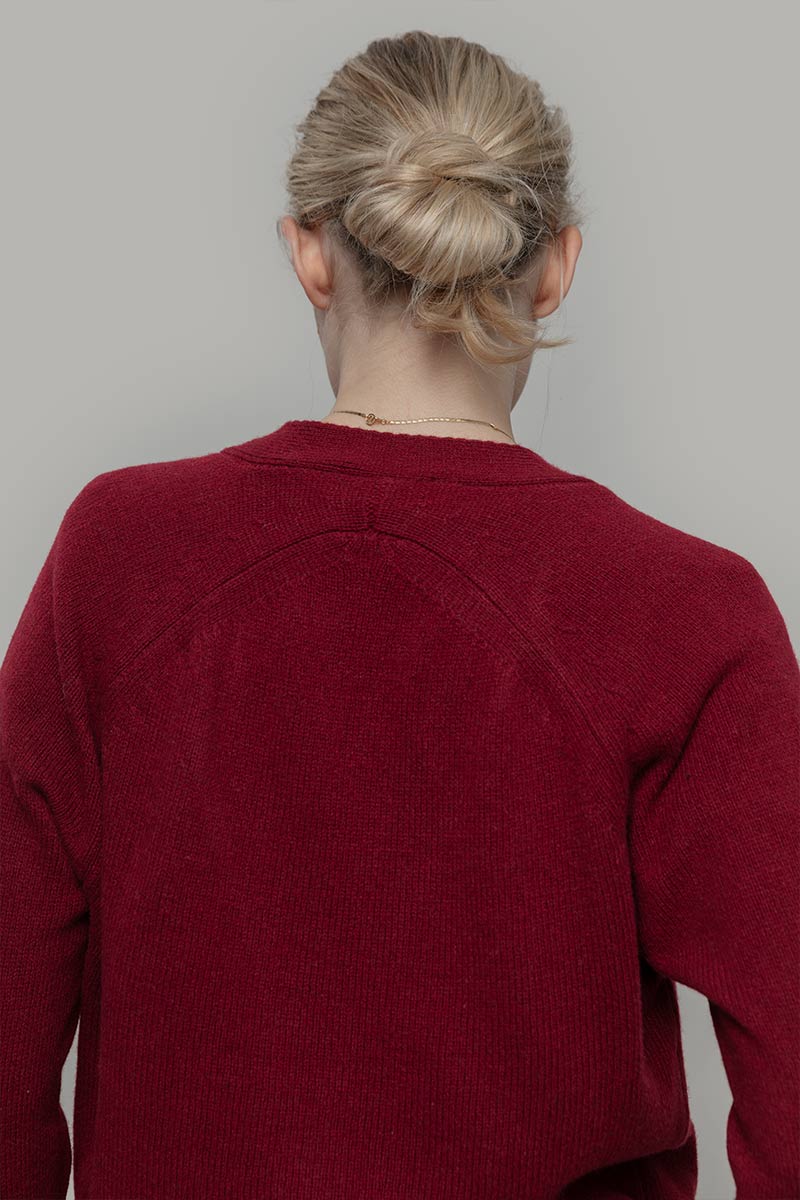 Cardigan con bottoni Donna Cashmere Rigenerato Tosca